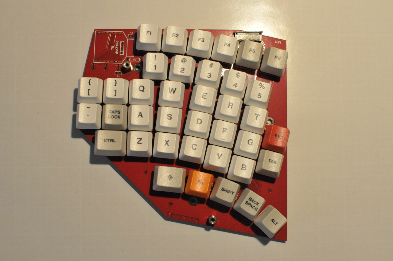 the left hand side board